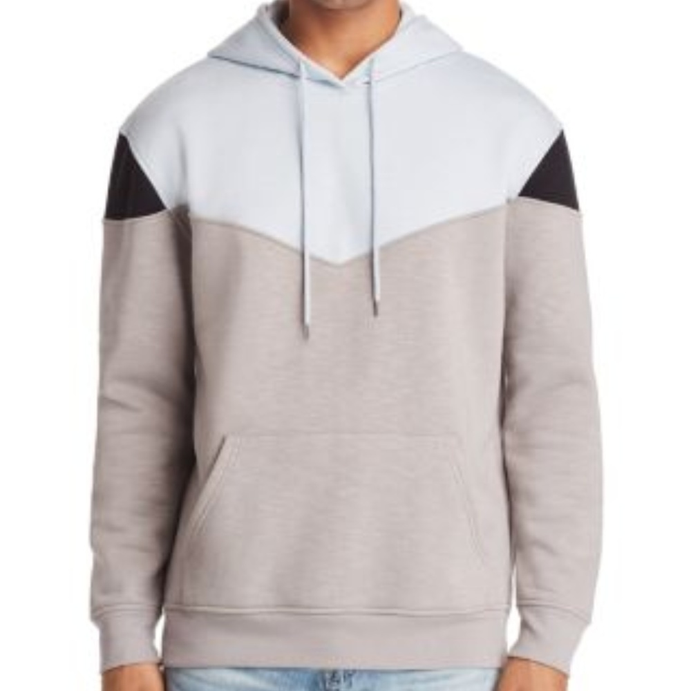 PACIFIC & PARK Color-Block Pullover Hoodie